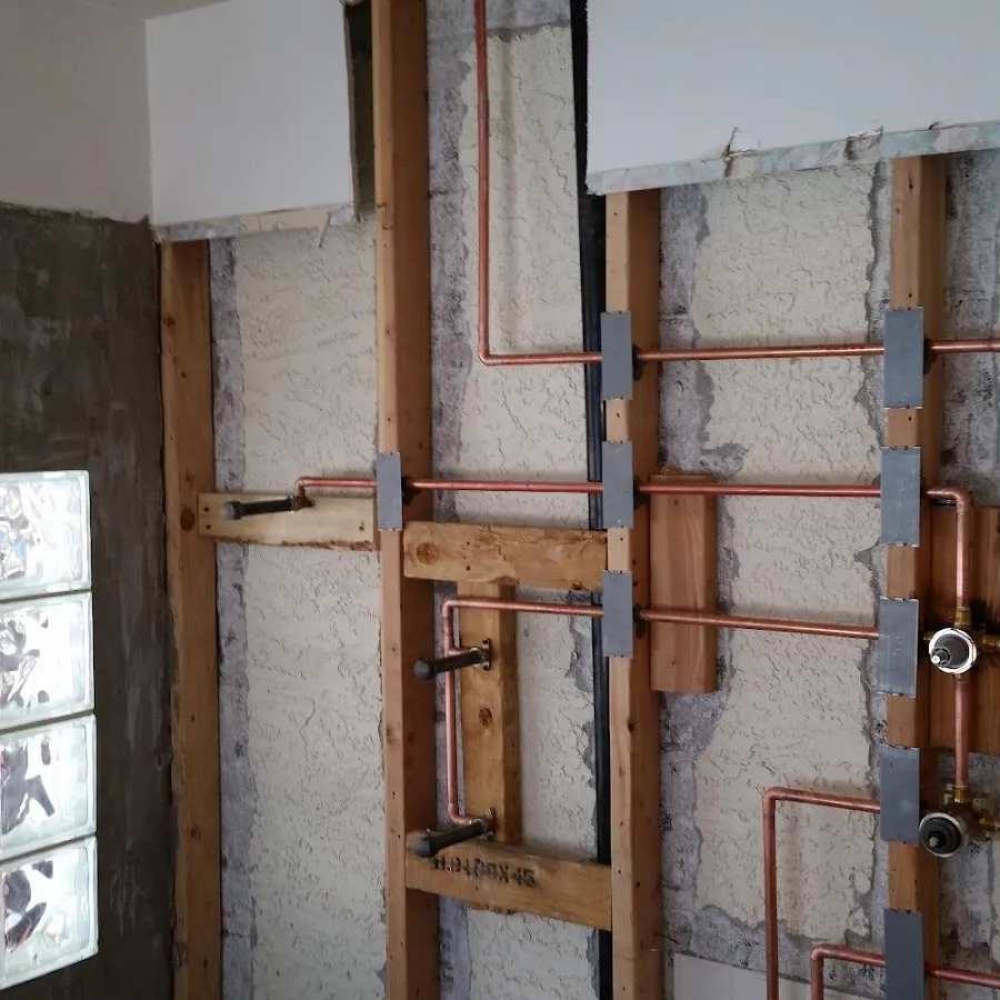 Copper pipe installation for Burst Pipe Repair in Cleveland